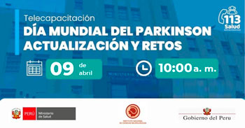  Capacitación online- "Día mundial del parkinson actualización y retos" del MINSA