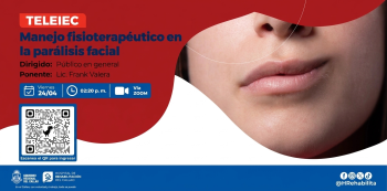  Charla VIRTUAL - "Manejo fisioterapéutico en la parálisis facial" Hospital de Rehabilitación del Callao