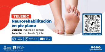  Charla online - "Neurorehabilitación en pie plano" Hospital de rehabilitación del Callao