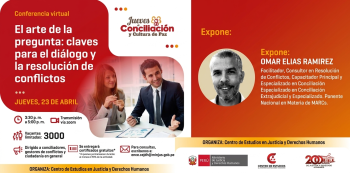  Conferencia virtual online - " El arte de la pregunta: claves para el diálogo y la resolución de conflictos" 