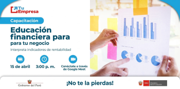  Curso online gratis - Educación financiera para la  MYPE  del Ministerio de la Producción
