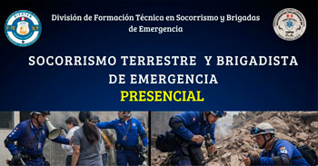  "FBS CURSO VOPRE SOCORRISMO TERRESTRE Y BRIGADISTA DE EMERGENCIA  "