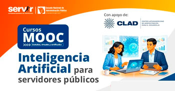  Curso online gratis "Inteligencia Artificial para Servidores Públicos" del SERVIR