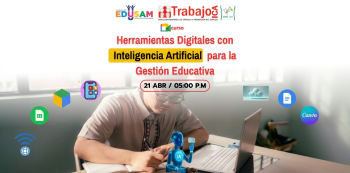  Curso online gratis - "Herramientas Digitales con Inteligencia Artificial para la Gestión Educativa"