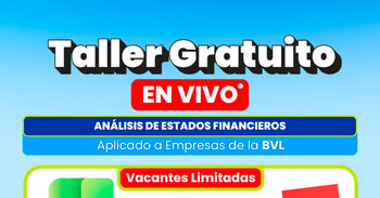  Taller online gratis: "Estados Financieros aplicado a empresas de la BVL"