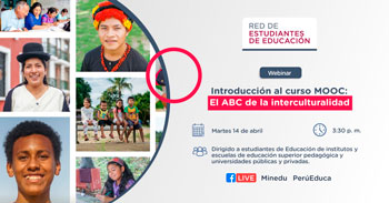 Webinar online "Introducción al curso MOOC: El ABC de la interculturalidad " de MINEDU