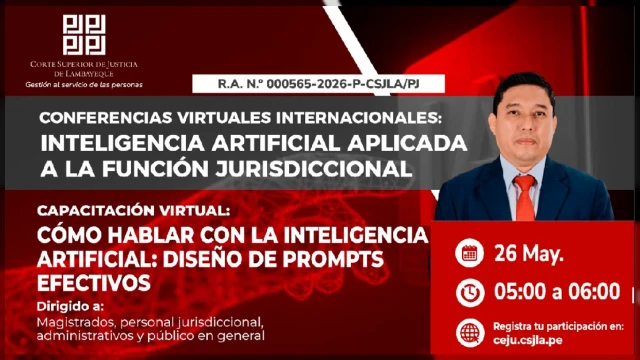  Capacitación online - "Cómo hablar con la inteligencia artificial: diseño de Prompts efectivos" 