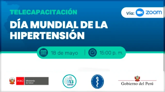  Capacitación online - "Día Mundial de la Hipertensión" Hospital Nacional Hipólito Unanue