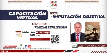  Capacitacion online - "Imputación Objetiva" Corte Superior de Justicia de Huaura