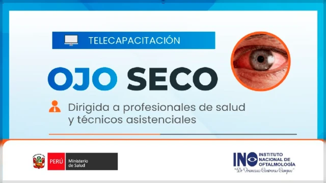  Capacitación online - "OJO SECO" INO Oftalmología