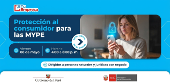 Capacitación online - "Protección al consumidor para las MYPE" Ministerio de la Producción (PRODUCE)