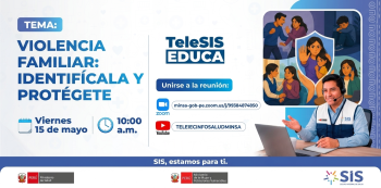 Capacitación online - "¿Sabes cómo actuar ante una situación de violencia familiar?" Seguro Integral de Salud