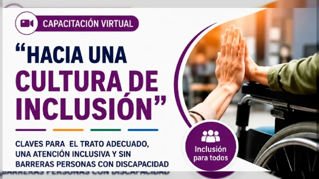  Capacitación Virtual - "El trato adecuado para las personas con discapacidad" Drtpe Huancavelica