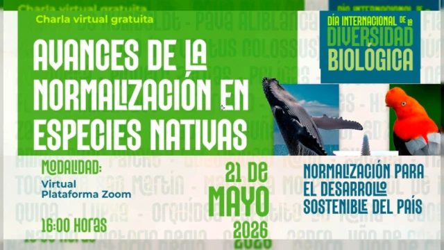  Charla virtual gratuita - "Avances de la normalización en especies nativas" INACAL