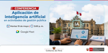  Conferencia online - Aplicación de inteligencia artificial en actividades de gestión pública