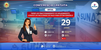  Conferencia online gratis - "¿Tienes un fraccionamiento y/o aplazamiento?  " 