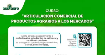  Curso online - "Articulación comercial de productos agrarios a los mercados" del Midagri