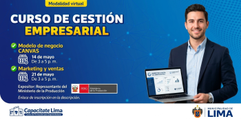  Curso virtual - "Gestión Empresarial" Municipalidad de Lima