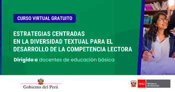  Curso online gratis Estrategias centradas en la diversidad textual para el desarrollo de la competencia lectora