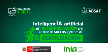  Curso virtual - "Inteligencia Artificial en la interpretación de análisis de suelos y plan de fertilización"