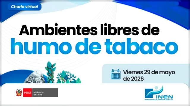  Evento online - "Ambientes libres de humo de tabaco" INEN
