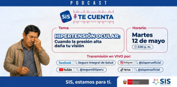  Evento online - "Hipertensión ocular" Seguro Integral de Salud