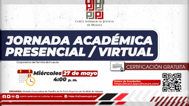  Jornada académica semipresencial - "JORNADA ACADÉMICA: enfocada en el área de familia."  