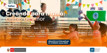 Taller presencial - "Creando para mamá: cajitas de amor" BNP