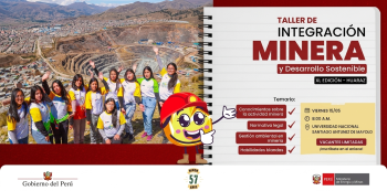  Taller presencial - "XL Taller de Integración Minera y Desarrollo Sostenible" MINEM