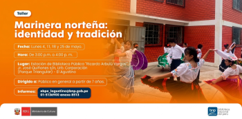 Taller presencial - "Marinera norteña: identidad y tradición" BNP