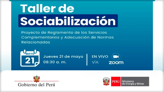  Taller semipresencial - " Sociabilización" MINEM