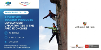  Taller online  Oportunidades de desarrollo de productos de turismo de aventura en las Economías de APEC MINCETUR