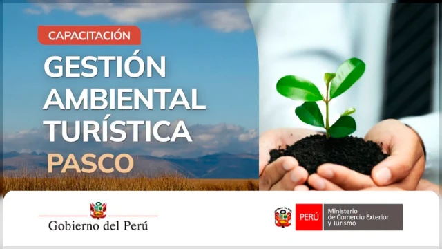  Capacitación presencial - "Gestión Ambiental Turística" Mincetur