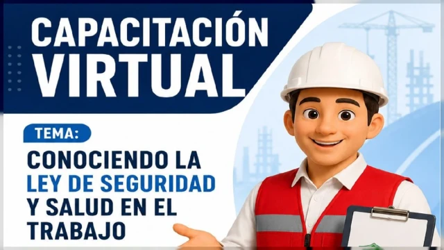 Capacitación virtual - "Conociendo la Ley de Seguridad y Salud en el Trabajo" DRTPE Puno