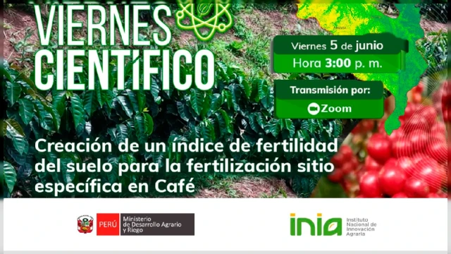 Capacitación virtual - Creación de un índice de fertilidad del suelo para la fertilización sitio específica en Café