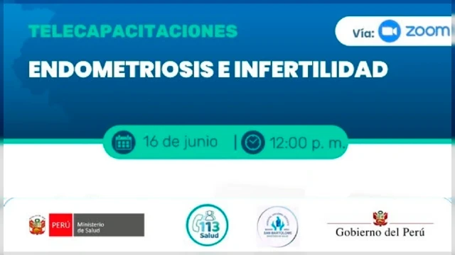 Capacitación virtual - "Endometriosis e Infertilidad" MINSA 