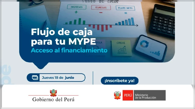  Capacitacion online - "Flujo de caja para tu MYPE" Ministerio de la Producción (PRODUCE)