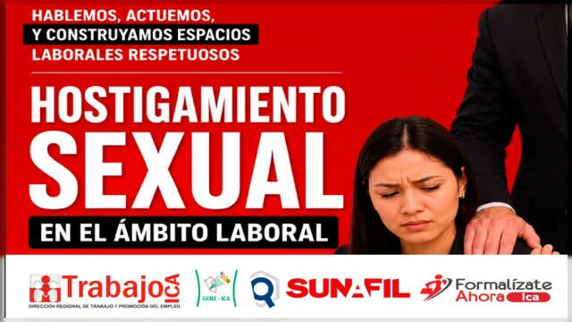 Capacitación online gratis - "Hostigamiento Sexual en el Ámbito Laboral" DRTPE Ica