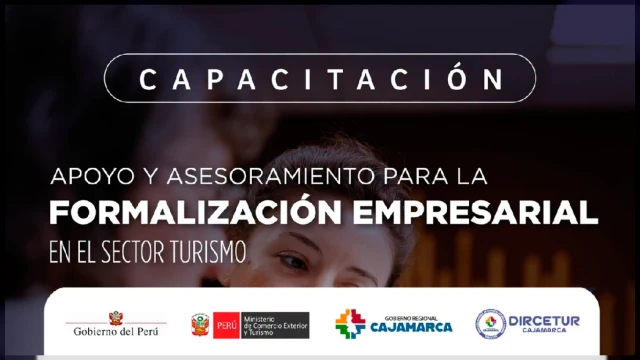  Capacitacion online - Jornada de apoyo y asesoramiento para la formalización empresarial del sector turismo