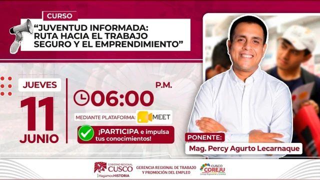 Capacitación virtual - "Juventudes y trabajo digno: desafíos y respuestas desde las políticas públicas"