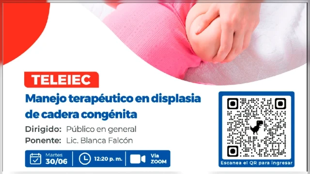 Charla virtual - "Manejo terapéutico en displasia de cadera congénita" Hospital de Rehabilitación del Callao
