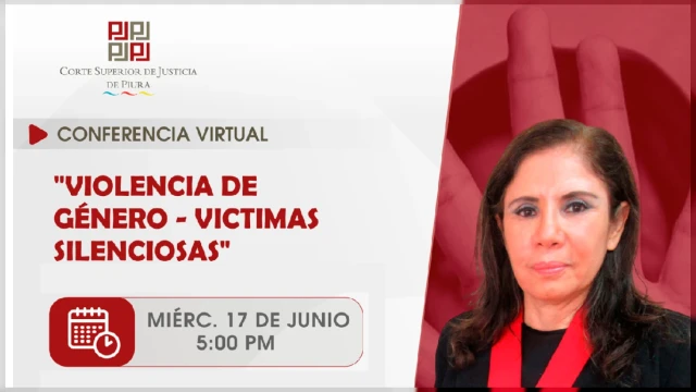  Conferencia virtual - "Violencia de Género-Víctimas Silenciosas" 