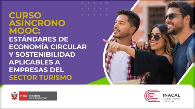 Curso online gratis Estándares de economía circular y sostenibilidad aplicables a empresas del sector Turismo