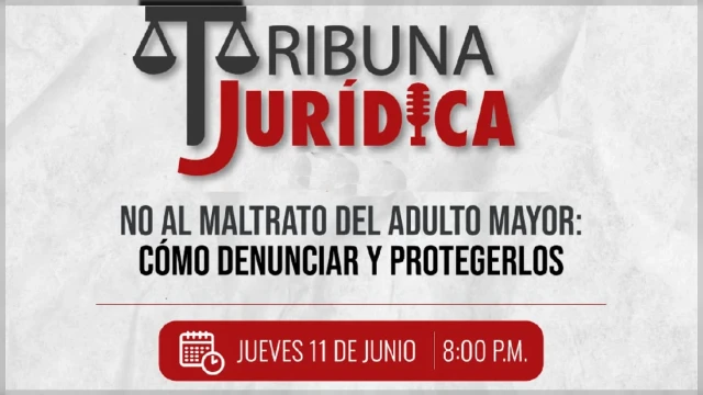  Evento online - "No al maltrato del adulto mayor: cómo denunciar y protegerlos)" Corte de Justicia Piura