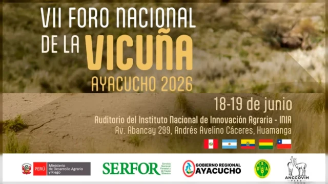  Foro presencial - "VI Foro Nacional de la vicuña" Rediagro Ica