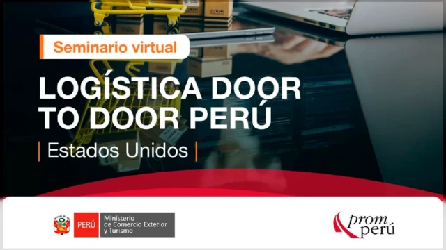  Seminario  online - "Logística Door to Door Perú–Estados Unidos" PROMPERU