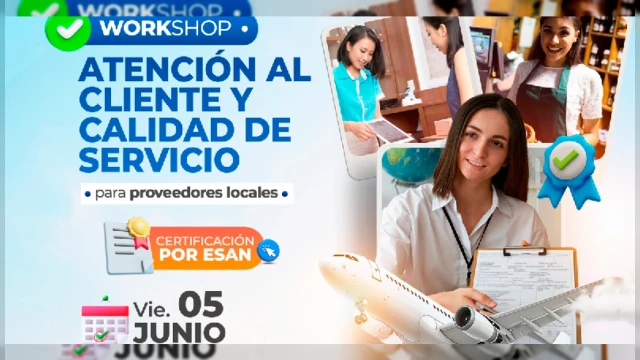 Taller presencial - "Atención al cliente y calidad de servicio" Municipalidad Provincial Mariscal Nieto