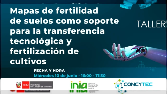  Taller presencial - "Mapas de fertilidad de suelos para cultivos" INIA