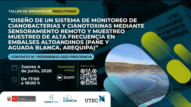  Taller virtual - "Taller de difusión de resultados: Monitoreo de cianobacterias en embalses altoandinos" 