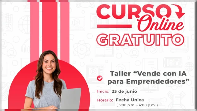 Taller online gratis - "Vende con IA para Emprendedores" Municipalidad de Magdalena del Mar